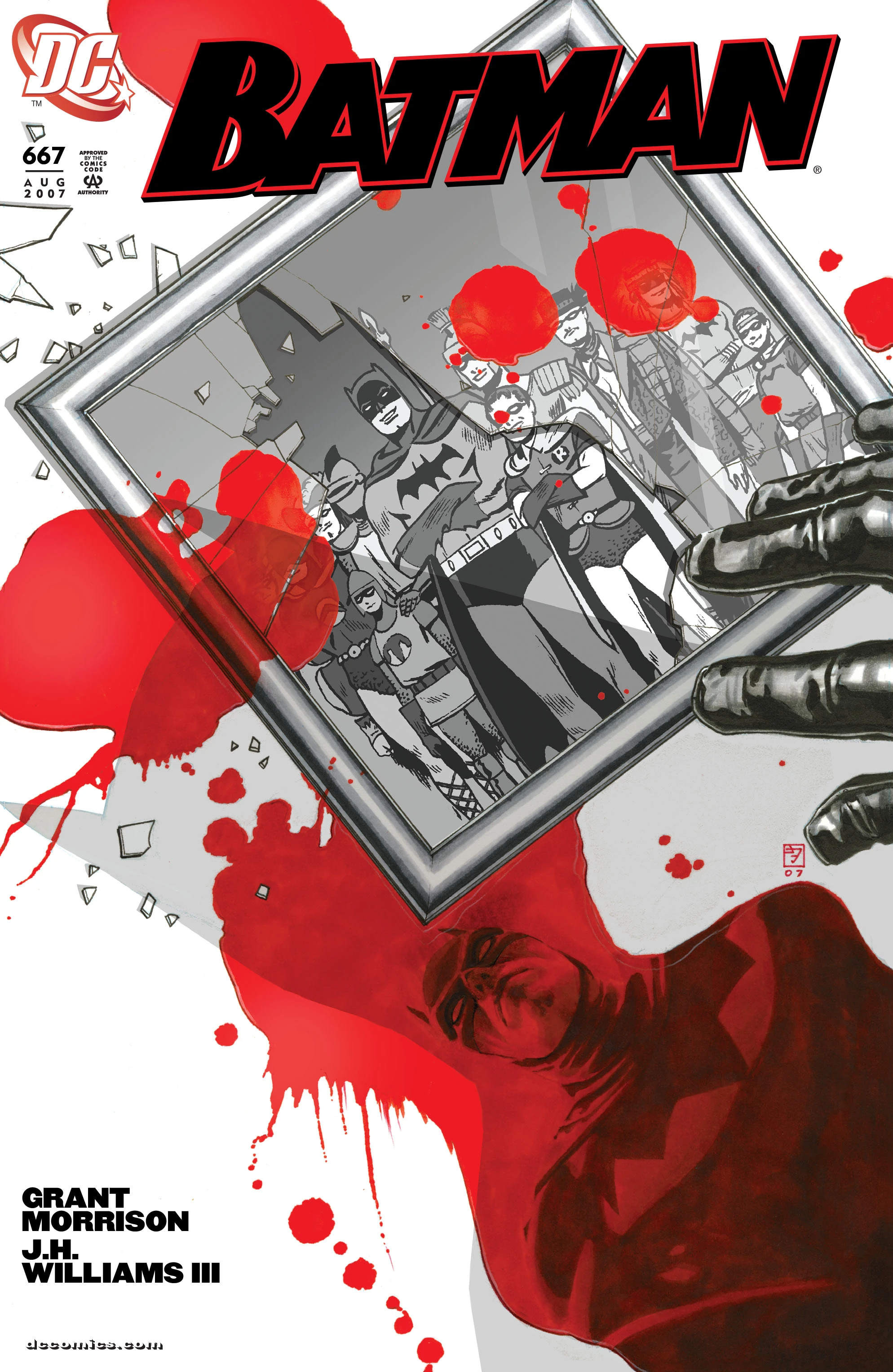 Batman #667 (DC, 2007 — Cover A) cover